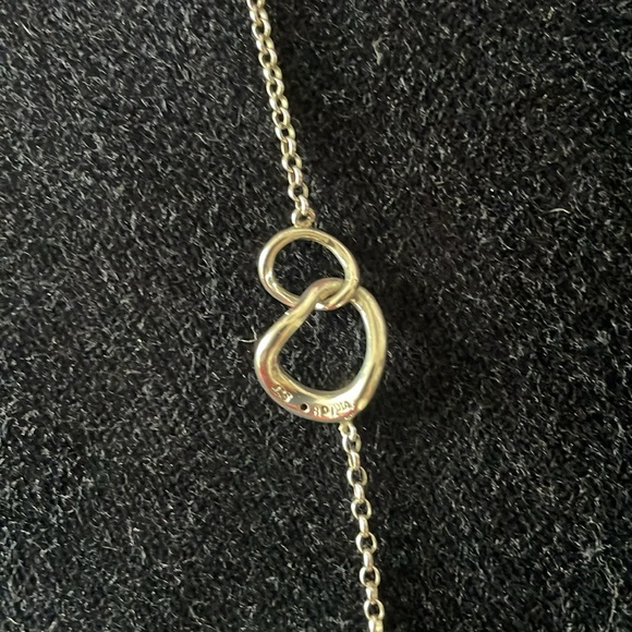 New Hot Diamonds Silver Necklace with two diamonds 0.02 karat. - Picture 5 of 5